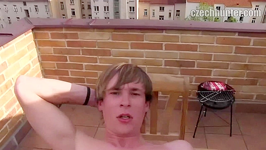 Czech Hunter ~ Amazing Banging Session with a Stunning View