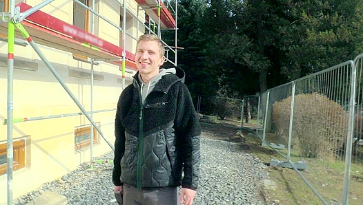 Czech Hunter ~ Tattooed Twink Gets Fucked Hard in the Kitchen