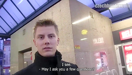 Czech Hunter ~ Foot Fetish Fun - Dude Uses Talented Feet to Pleasure His Lover