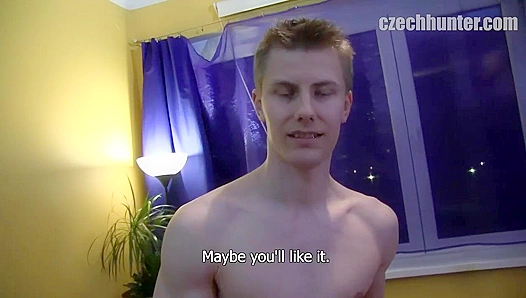 Czech Hunter ~ Foot Fetish Fun - Dude Uses Talented Feet to Pleasure His Lover