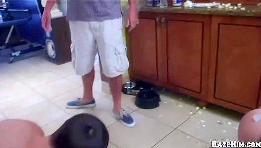 Slutty Maid Licks Balls & Gets Nasty - Haze Him Hard