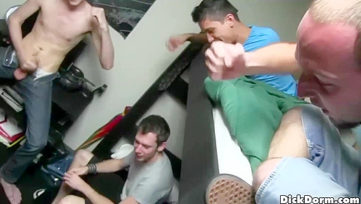 College Orgy ~ Semi-Amateur Fun with Andrew Collins & Scotty - Reality Dudes