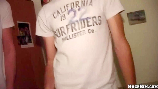 Frat Boys Dominate in a Steamy Game of Sexual Hazing