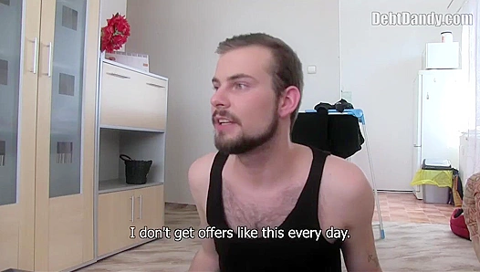 Hairy Hottie Spreads Wide for Desperate Anal Craving - XXX Gay