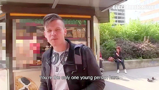 Czech Hunter ~ Blown Away in the Grass