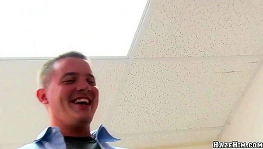 Oily Sex Session with Horny College Guys - Haze Him