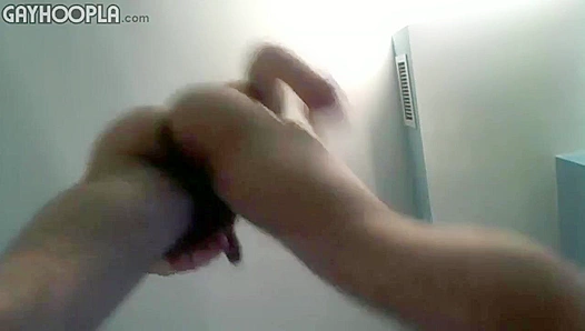 Goofy Amateur Guy Gets Cozy with Solo Masturbation Fun - Gayhoopla