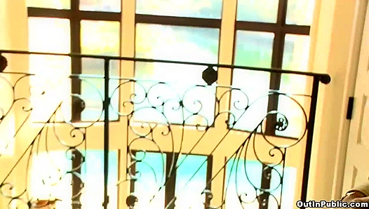 Two Amateur Dudes Get Fucked at an Open House Exhibition