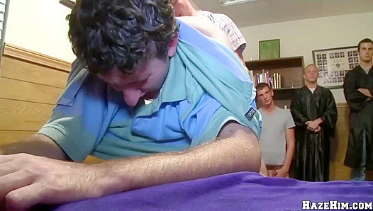Hardcore Hazing ~ Slutty Pledges Get Fucked Raw