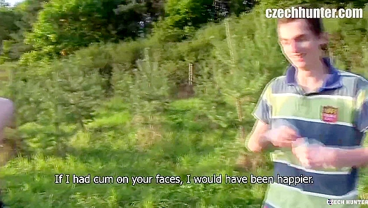 Skinny Twinks Get Wild ~ Hardcore Outdoor Fun - XXX Gay