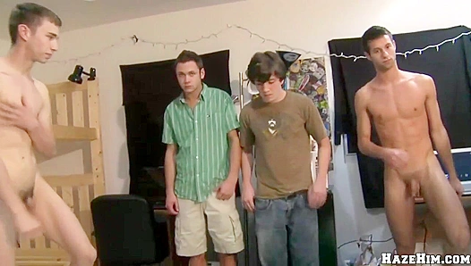 Rough Anal Initiation ~ Haze Him Hard & Hot