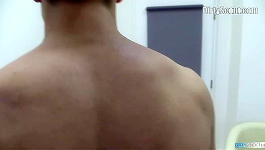 Amateur Cries Out in Pleasure During Hard Anal -Dirty Scout