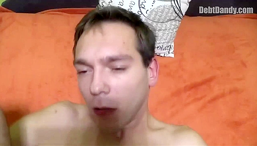 Debt Dandy ~ Broke Dude Takes a Hot Facial