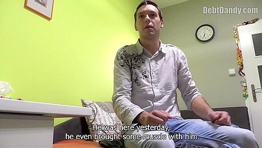 Debt Dandy ~ Broke Dude Takes a Hot Facial