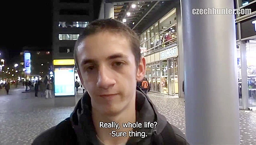 Exhausted Twink Cums Hard on Thick Cock - XXX Gay