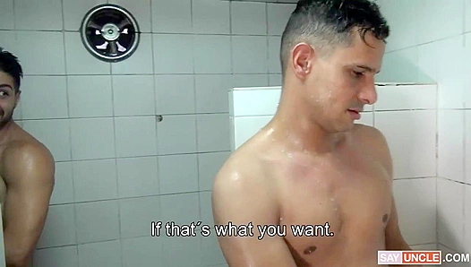 Quick Latino Passion ~ Steamy Shower Lovin' & Leche