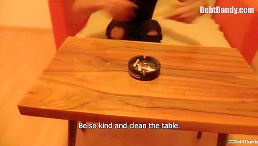 Hairy Twink Gets a Massive Facial - Debt Dandy