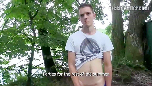 Czech Hunter ~ Amateur Blowjobs & Hardcore Outdoor Anal Adventure