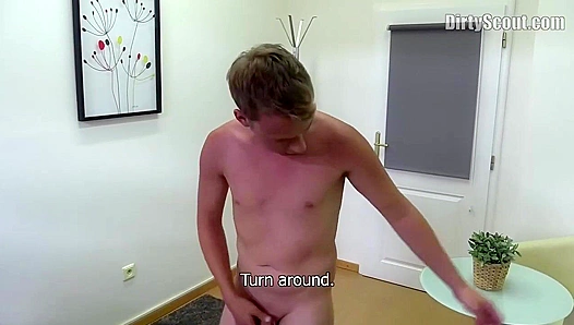 Massive Stud Gets Fucked Raw in Hardcore Casting Video - Dirty Scout