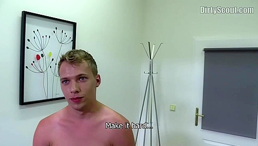 Massive Stud Gets Fucked Raw in Hardcore Casting Video - Dirty Scout