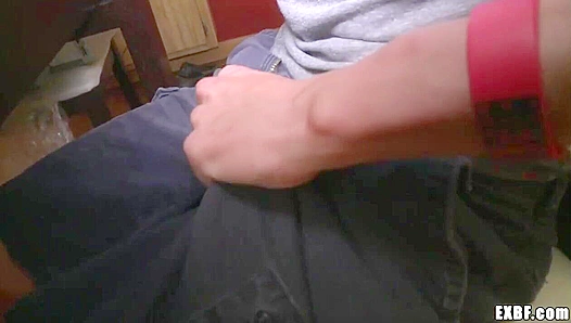 Skinny Stud Masturbates to Food Porn