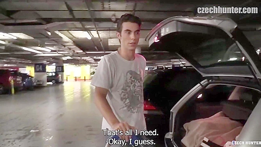 Cash-for-Ass ~ Czech Hunter Drills a Tight Dude