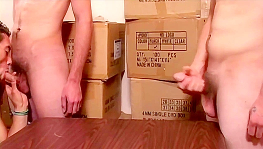 Facial Frenzy ~ Ann Ryan & Michael Hampton Team Up for a Threesome Extravaganza