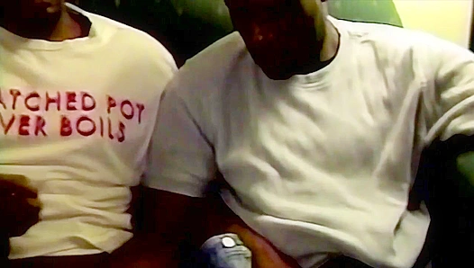 Brant & Armani ~ Wild Interracial Gang-Bang with Bonus Hunks