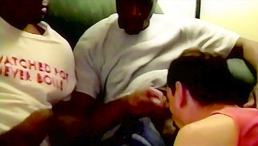 Brant & Armani ~ Wild Interracial Gang-Bang with Bonus Hunks