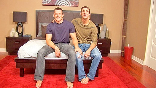 Heath & Trent Savage On-Camera Cock Battle