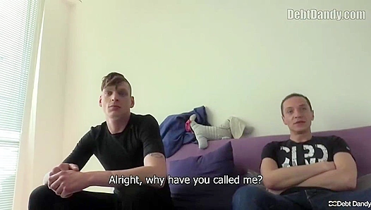 Debt Dandy Gets His Ass Fucked Savage POV