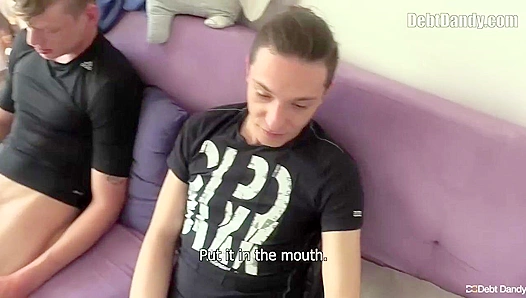 Debt Dandy Gets His Ass Fucked Savage POV