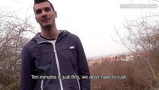 Shredded Stud Fucks Me Hard – POV Gay Porn Czech Hunter Style