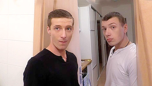 Two Cock-Crazed Amateurs Get Wild with Hard Anal - XXX Gay