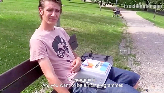 POV Bang ~ Cute Czech Dude Gets Wild Outdoors - XXX Gay