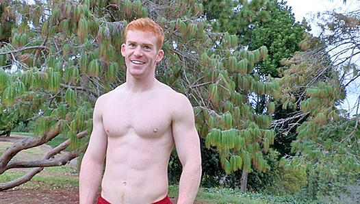 Redheaded Soccer Hottie Shey Blows an Epic Load - Sean Cody