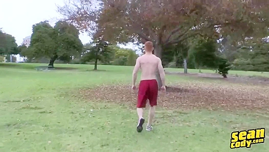 Redheaded Soccer Hottie Shey Blows an Epic Load - Sean Cody