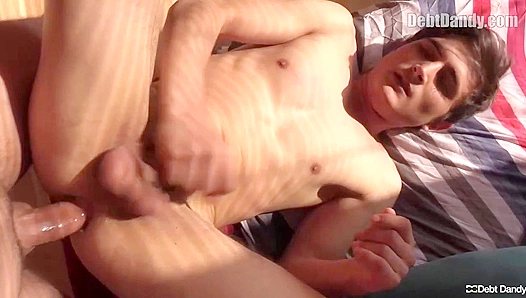 Desperate Czech Cutie Pays Off Debt with Big Dick Stud