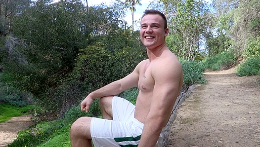 Hairy Solo Guy Jacks His Meaty Cock - Sean Cody