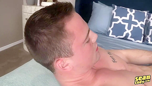 Hairy Solo Guy Jacks His Meaty Cock - Sean Cody