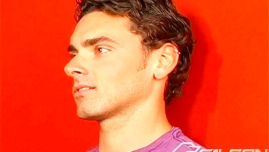 Jeremy's Step Seduction ~ Dreamy Brunette Jerks Off Outdoors