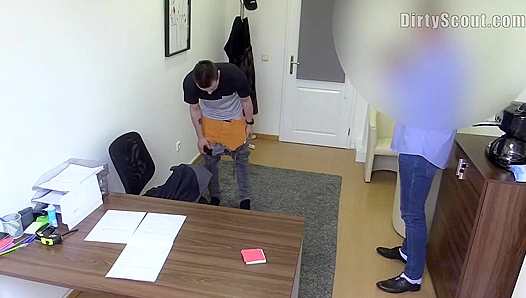 Hairy Newcomer Gets Naughtily Dick Deep - Dirty Scout