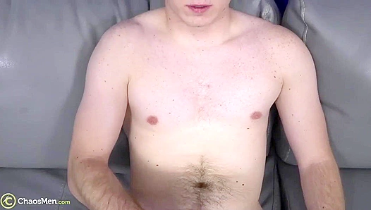 Blond Beauty Bogart Blows Massive Load - ChaosMen