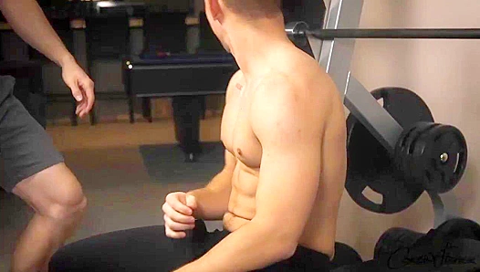 Horny Gay Hotties Pound Each Other at the Gym - CorbinFisher