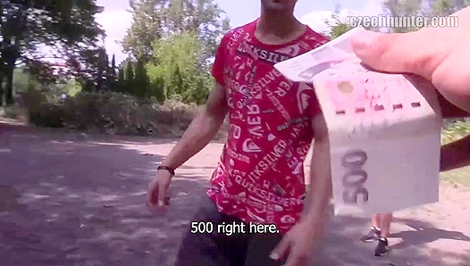 Hairy Czech Dudes Pound Each Other Anally in the Woods