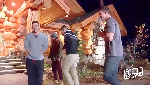 Savage Orgy ~ Hot Young Amateurs Unleash at Sean Cody