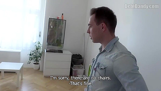 Ripped Stud with Round Ass Gets Fucked Hard by Debt Dandy