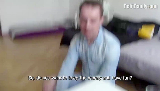 Ripped Stud with Round Ass Gets Fucked Hard by Debt Dandy