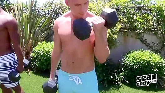 Landon Breeds Porter's Ass with His Massive BBC