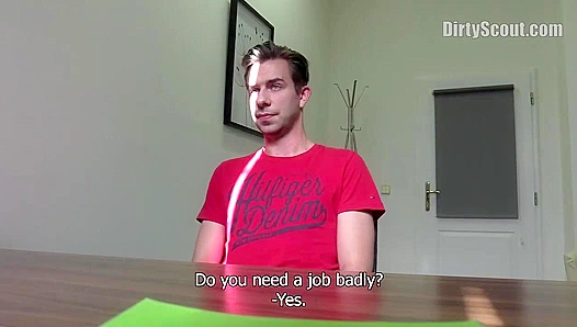 Dirty Scout ~ Horny First-Timer Fucked & Facialized